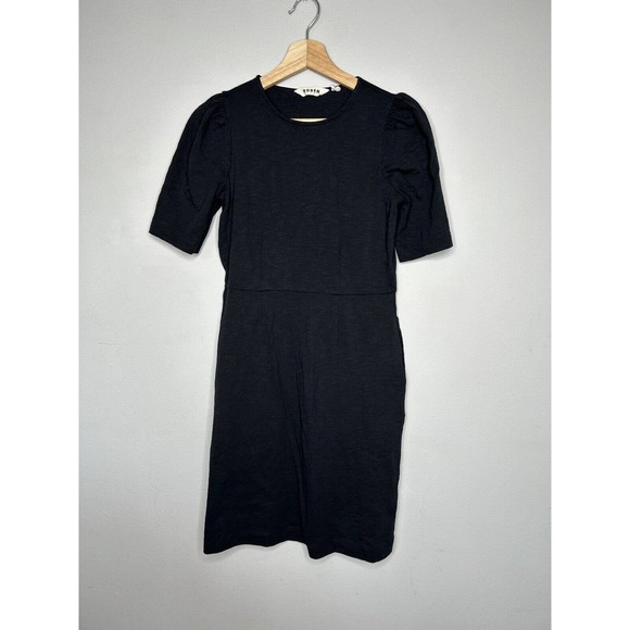 Boden Dresses & Skirts - Boden Black Dress Size 2R Cotton Career Short Sleeve